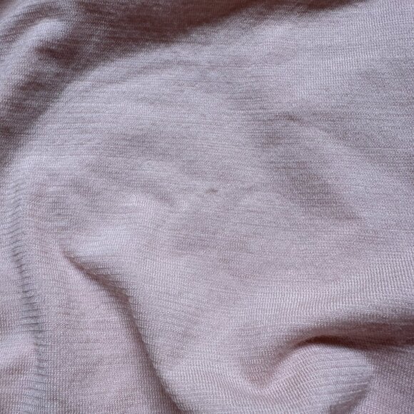 Athleta Restore Muscle Tank Blush Pink Mesh Back Ruched Sides Women’s S - Picture 5 of 6